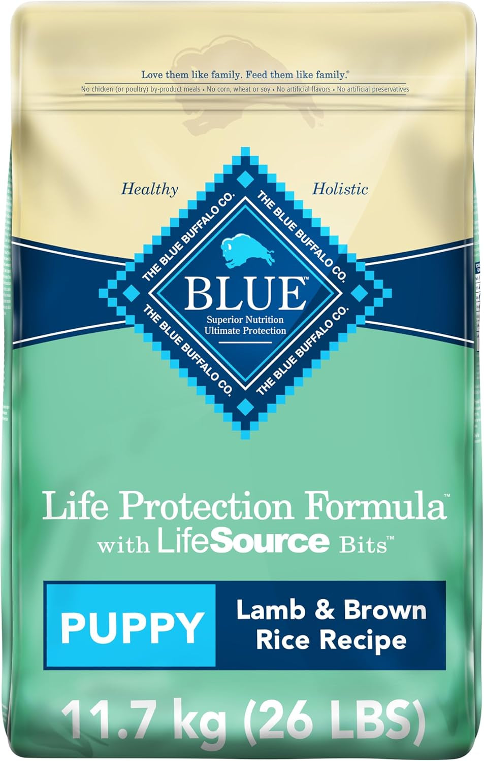 Life Protection Formula Adult Dog Food - Natural Dry Dog Food for Adult Dogs - Chicken and Brown Rice - 11.7 Kg Bag