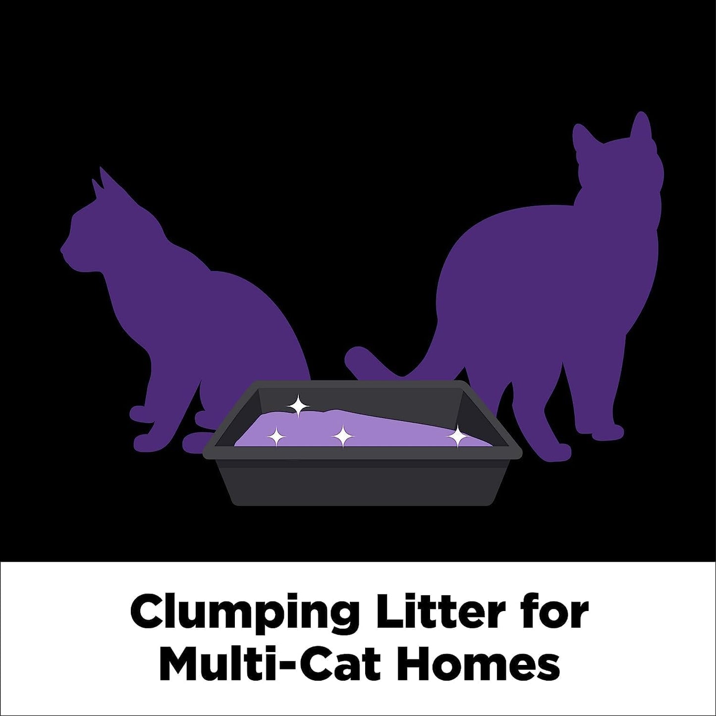 Platinum Cat Litter, Slide, EXTRA STRENGTH Odour Control with 14 Days of Odour Control, Multi-Cat, Hard Clumping Clay, 99.99% Dust Free, 8.16Kg (Pack of 1)