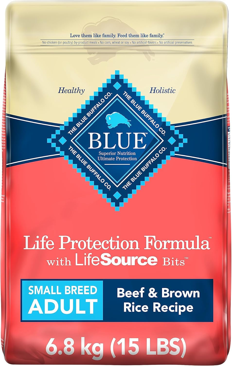 Life Protection Formula Adult Dog Food - Natural Dry Dog Food for Adult Dogs - Chicken and Brown Rice - 11.7 Kg Bag