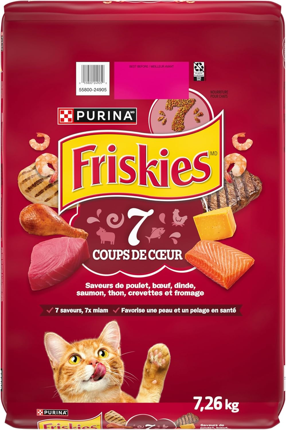 7 Dry Cat Food - 7.26 Kg Bag