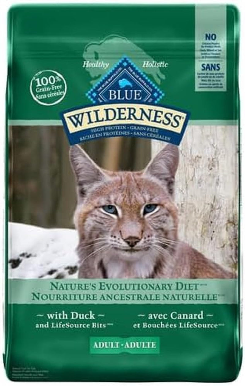 Wilderness High Protein Grain Free, Natural Adult Dry Cat Food, Salmon 2.2Kg Bag - Medium Bag, Kibble